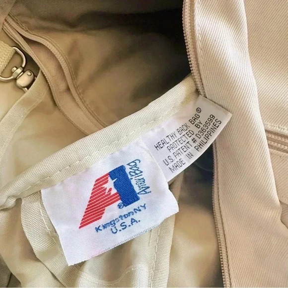 Unisex Rare Vintage Nylon Ameribag Healthy Back Bag - Picture 7 of 12